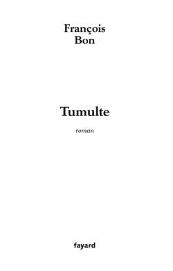 Tumulte (9782213629902-front-cover)