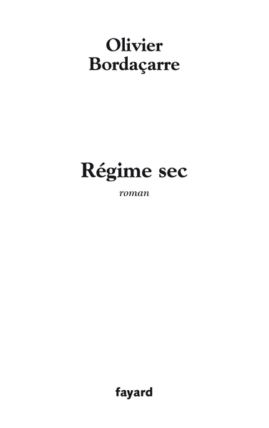 Régime sec (9782213634777-front-cover)