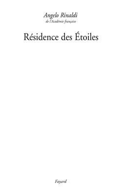 LA RESIDENCE DES ETOILES - EDITION LUXE (9782213643182-front-cover)
