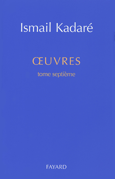 Oeuvres tome septième (9782213604060-front-cover)