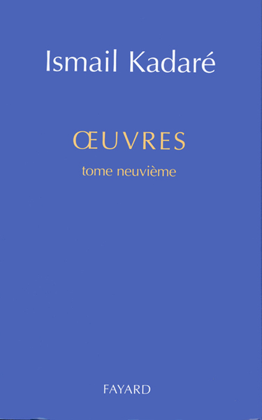 Oeuvres complètes, tome 9 (9782213607115-front-cover)