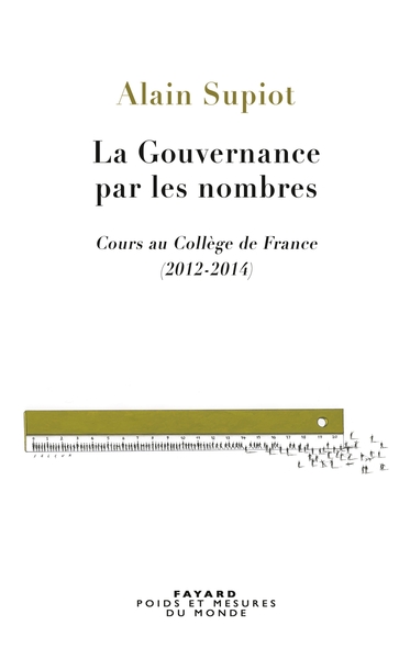 La Gouvernance par les nombres (9782213681092-front-cover)