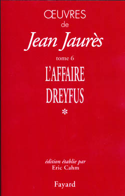Oeuvres, tome 6, L'Affaire Dreyfus (9782213609195-front-cover)