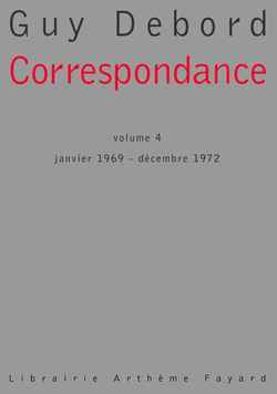 Correspondance, tome 4, Janvier 1969 - Décembre 1972 (9782213620589-front-cover)