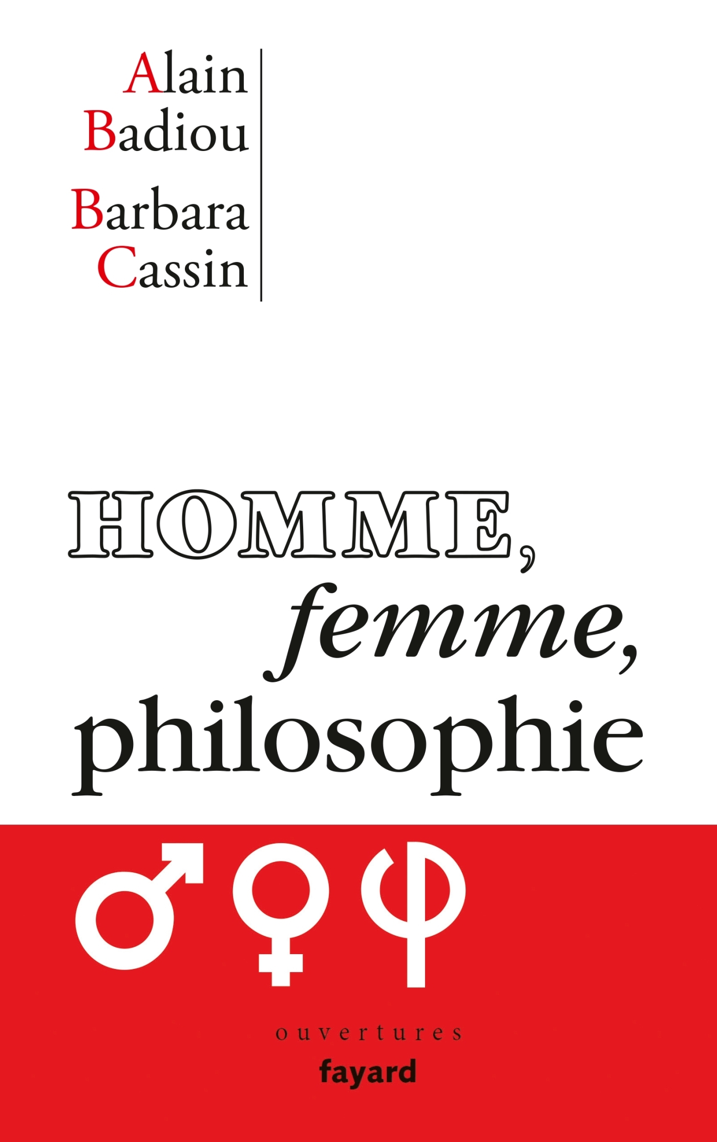 Homme, femme, philosophie (9782213644455-front-cover)