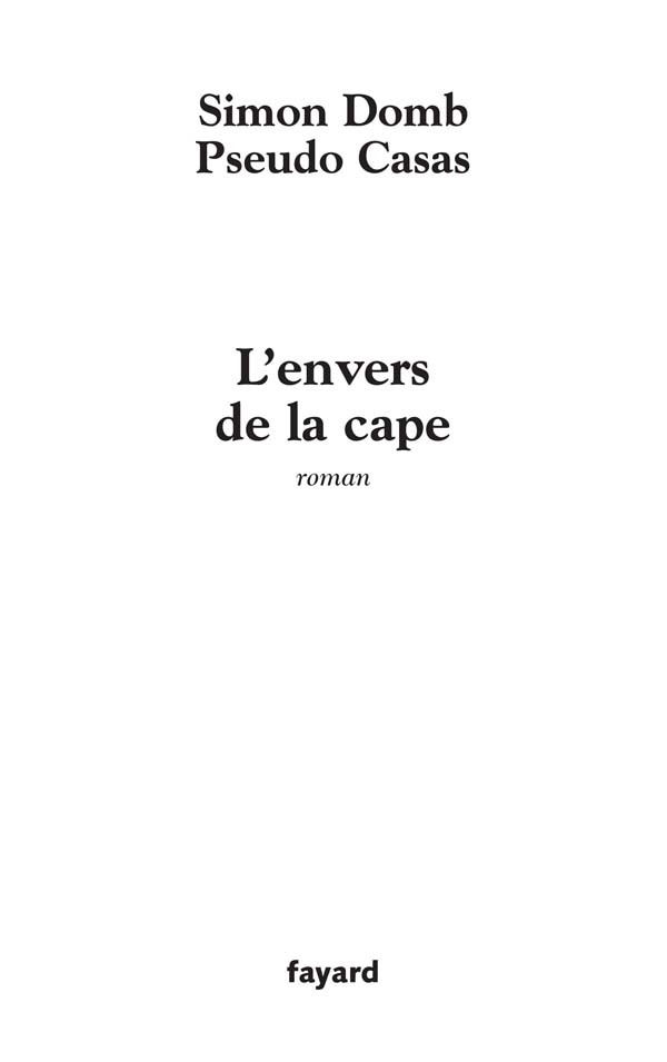 L'envers de la cape (9782213635057-front-cover)