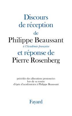 Discours de réception à l'Académie française (9782213636634-front-cover)