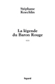 La légende du Baron Rouge (9782213638416-front-cover)