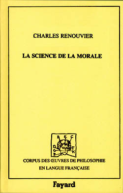 Science de la morale, 1869 - Tome 1 (9782213612461-front-cover)