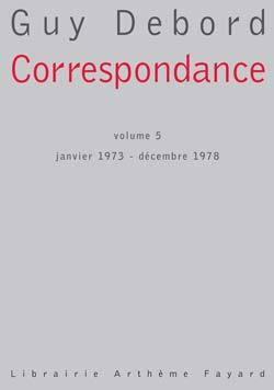 Correspondance, volume 5, Janvier 1973 - Décembre 1978 (9782213627069-front-cover)