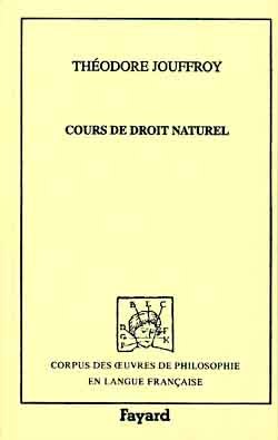 Cours de droit naturel (9782213602509-front-cover)