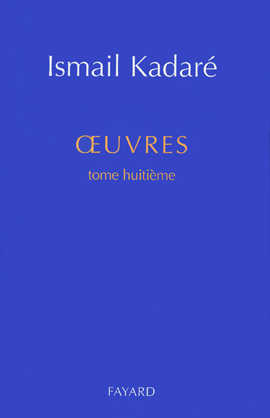 Oeuvres tome huitième (9782213604084-front-cover)