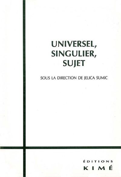 Universel Singulier Sujet (9782841742011-front-cover)