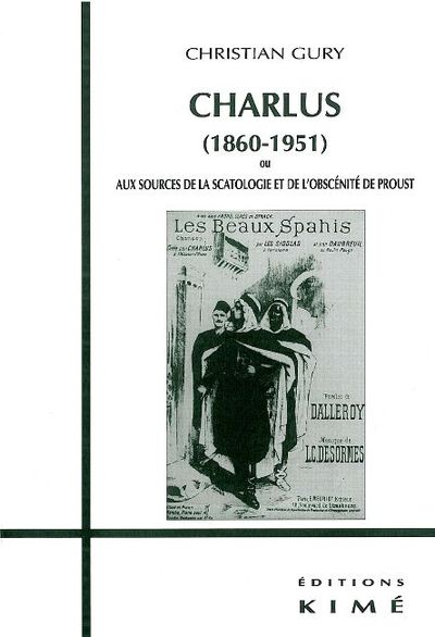 Charlus (1860-1951), Aux Sources de la Scatologie et / Proust (9782841742868-front-cover)