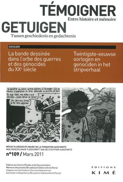 Temoigner,Entre Histoire et Mémoire N°109, La Bande Dessinee a l'Épreuve des Genoci (9782841745371-front-cover)