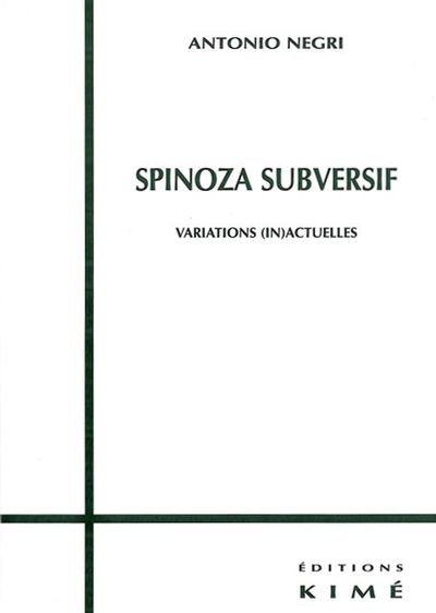 Spinoza Subversif (9782841742745-front-cover)
