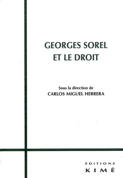 Georges Sorel et le Droit (9782841743650-front-cover)