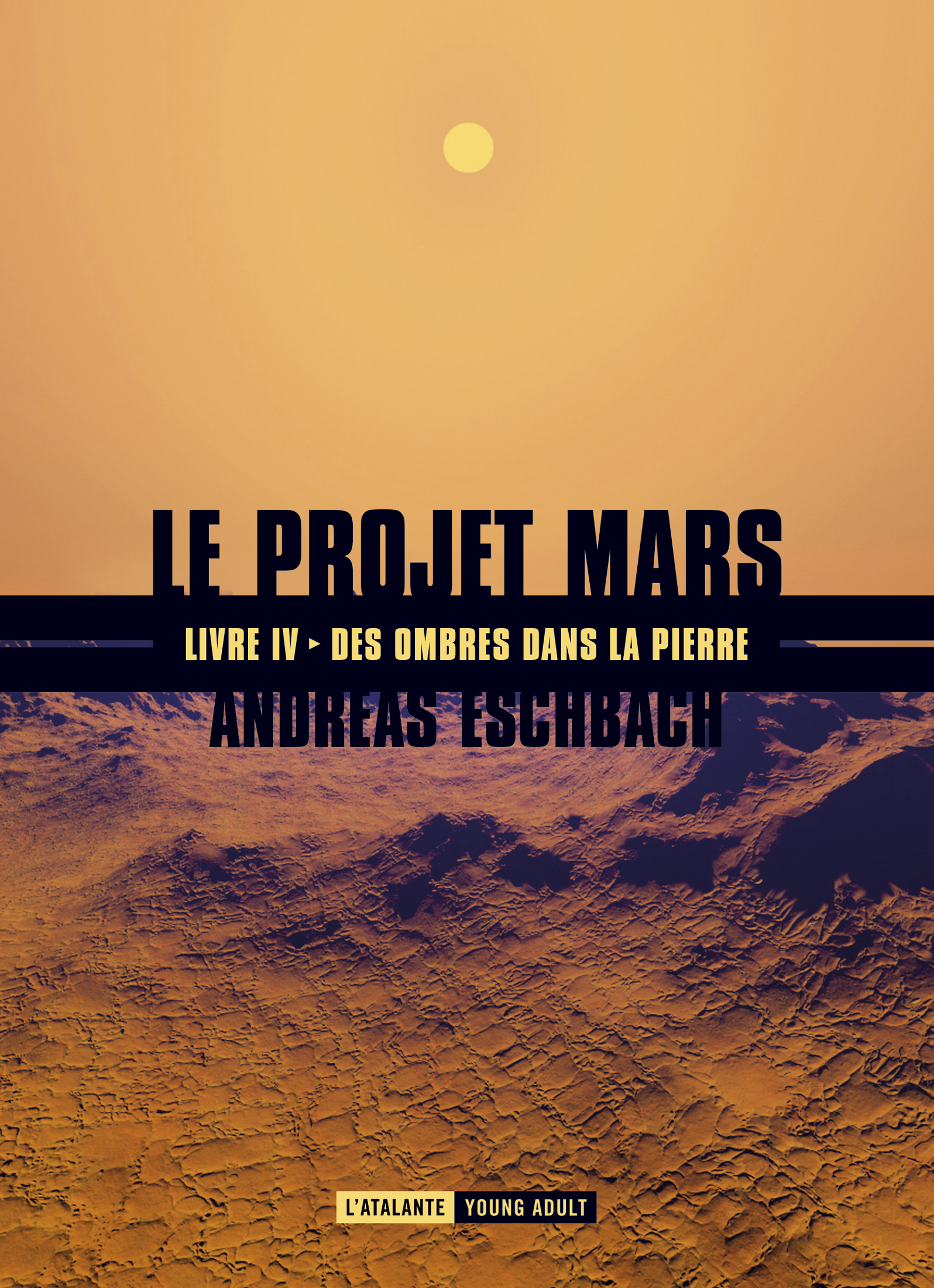 DES OMBRES DANS LA PIERRE PROJET MARS IV NED (9782841727025-front-cover)