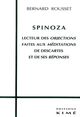 Spinoza Lecteur des Objections (9782841740505-front-cover)