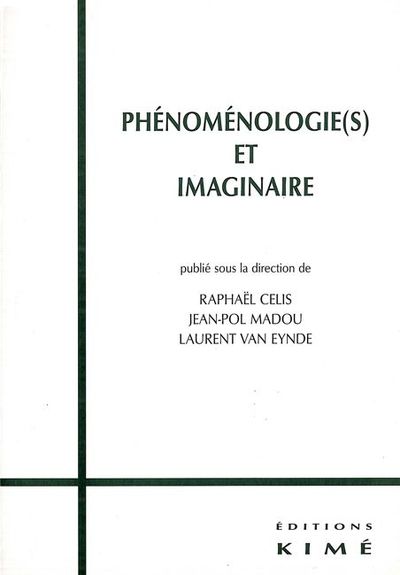 Phenomenologies et Imaginairee (9782841743377-front-cover)