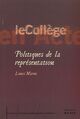 Politiques de la Representation, Etudes 3 (9782841743568-front-cover)