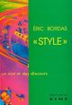 Style - un Mot et des Discours (9782841744541-front-cover)