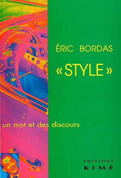 Style - un Mot et des Discours (9782841744541-front-cover)