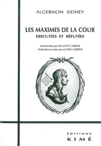 Les Maximes de la Cour (9782841741175-front-cover)