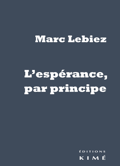 L'espérance, par principe (9782841749669-front-cover)