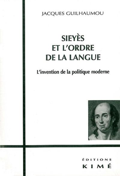 Sieyes et l'Ordre de la Langue (9782841742837-front-cover)