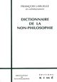 Dictionnaire de la Non-Philosophie (9782841741113-front-cover)