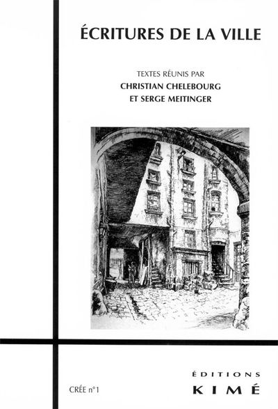 Cree N.1 Ecritures de la Ville - (9782841744107-front-cover)