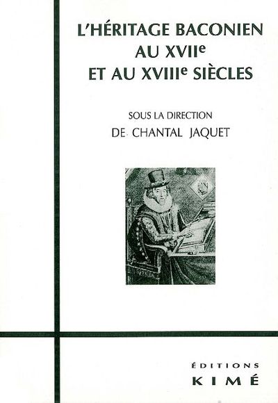 L' Heritage Baconien au Xviie et Xviiie (9782841742073-front-cover)