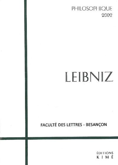 Philosophique 2002 Leibniz (9782841742660-front-cover)