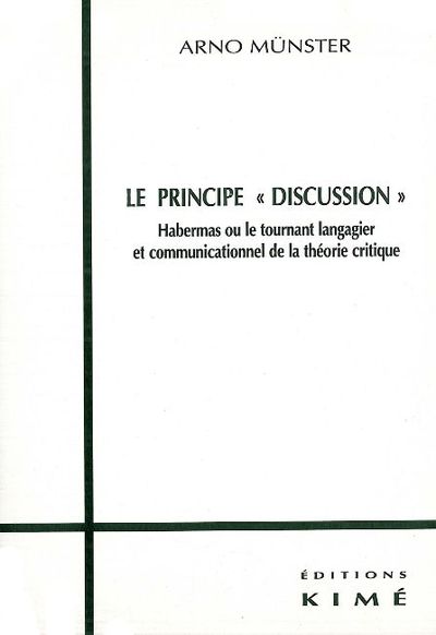 Le Principe "Discussion" (9782841741342-front-cover)