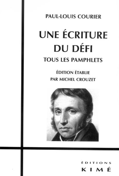Une Ecriture du Défi, Tous les Pamphlets (9782841744251-front-cover)