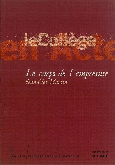 Le Corps de l'Empreinte, Photographies de François Rouan (9782841743247-front-cover)