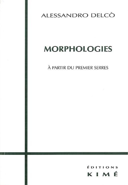 Morphologies (9782841741137-front-cover)