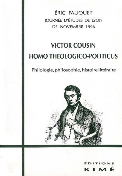 Victor Cousin Homo Theologico-Politicus (9782841740802-front-cover)