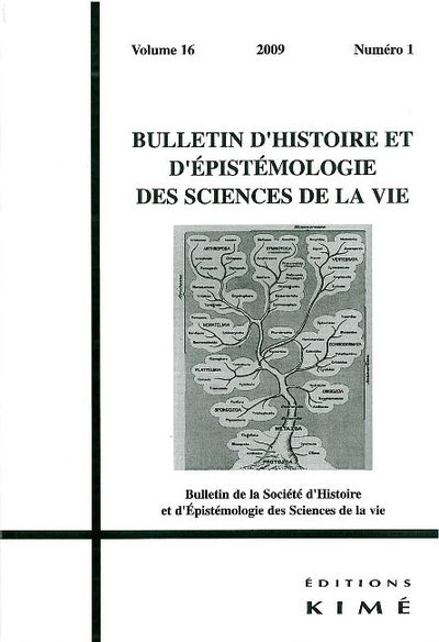 Bulletin d'Histoire et d'Epistemologie des Sciences De (9782841744893-front-cover)