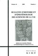 Bulletin d'Histoire et d'Epistemologie des Sciences De (9782841744893-front-cover)