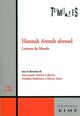 Tumultes N°30 Hannah Arendt Abroad, Lectures du Monde (9782841744565-front-cover)