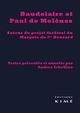 Baudelaire et Paul de Molenes, Autour du Projet Théâtral du Marquis... (9782841746484-front-cover)