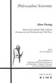 Philosophia Scientiae T. 16 / 3 2012, Alan Turing (9782841746033-front-cover)