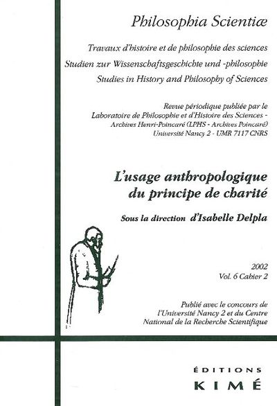 Philosophia Scientiae T. 6 / 2 2002 (9782841742882-front-cover)