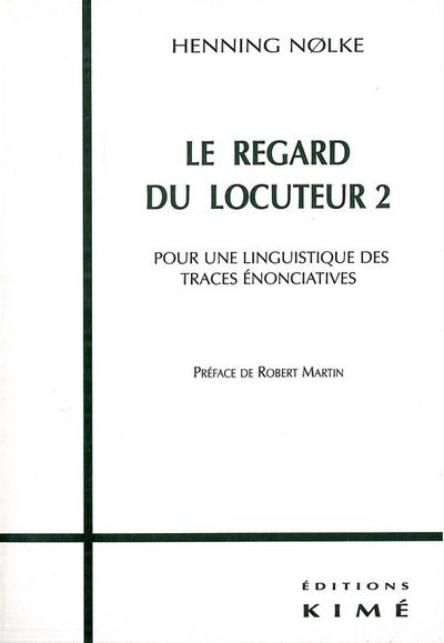 Le Regard du Locuteur T. 2 (9782841742325-front-cover)
