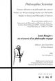 Philosophia Scientiae T. 10 / 2 2006, Louis Rougier (9782841744084-front-cover)