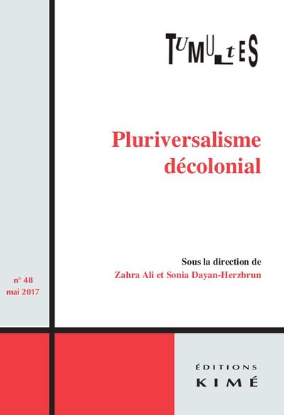 Tumultes N°48, Pluriversalisme Décolonial (9782841747962-front-cover)