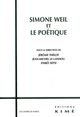 Simone Weil et le Poétique (9782841744367-front-cover)