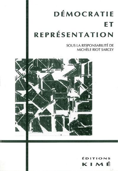 Democratie et Representation (9782841740307-front-cover)